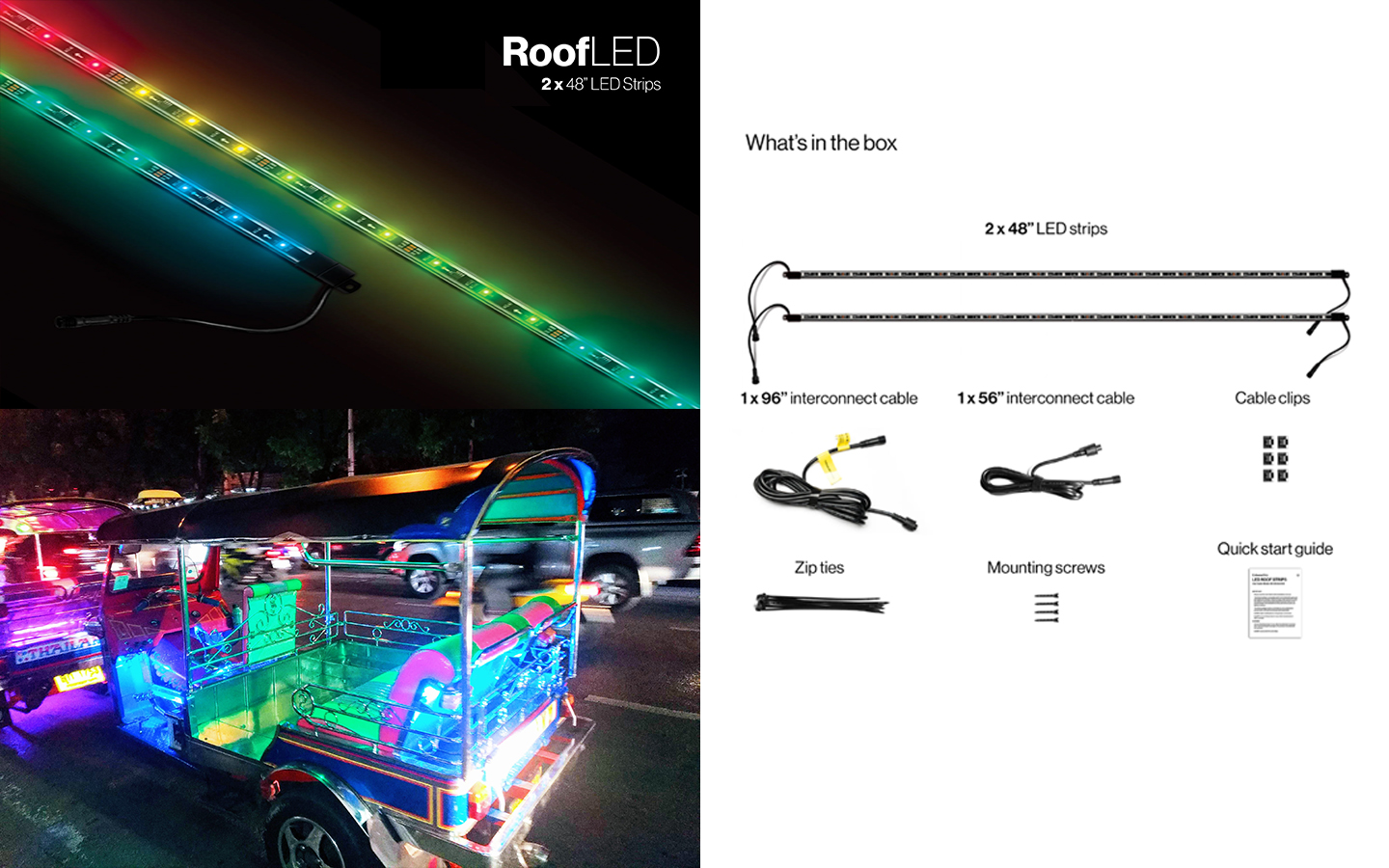 トゥクトゥクオプション *SEB28オプション Roof LED