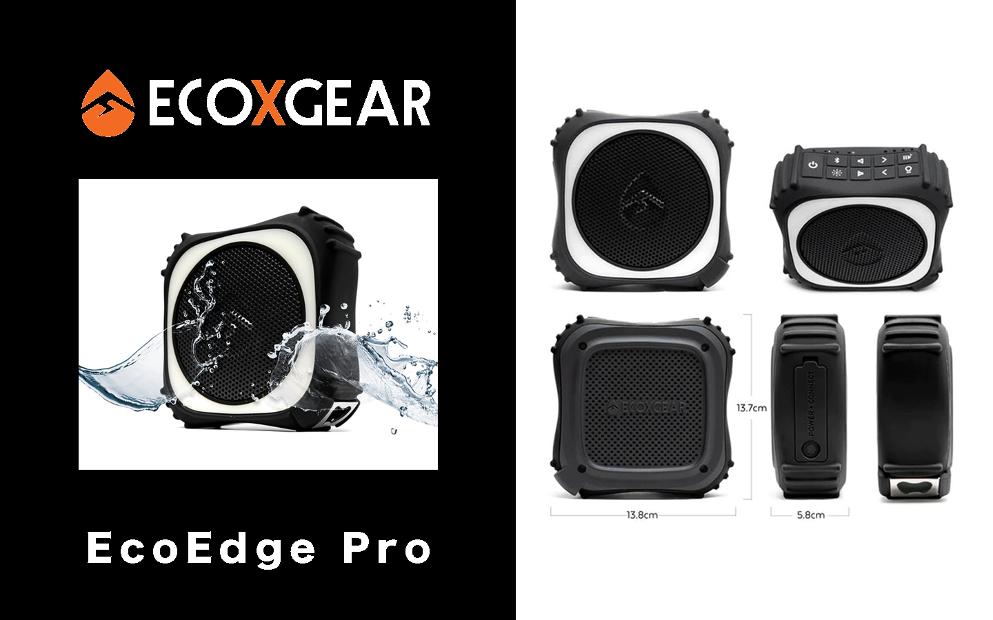 トゥクトゥクオプション ブルートゥーススピーカー EcoEdge Pro Blackモデル